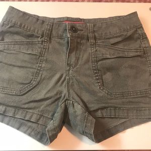 Army Green Camo Shorts